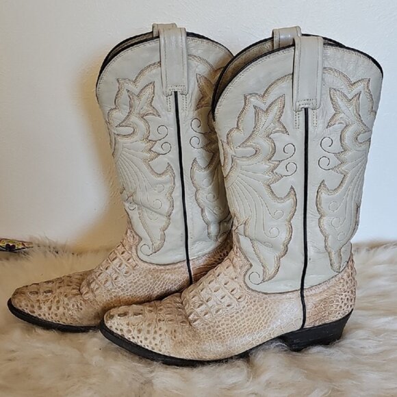 Vintage Durango Western Cowboy Boots Handcrafted in Mexico 8 1/2 EE - Picture 15 of 16